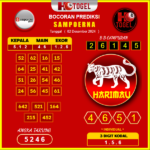 prediksi togel sampoerna 02 desember